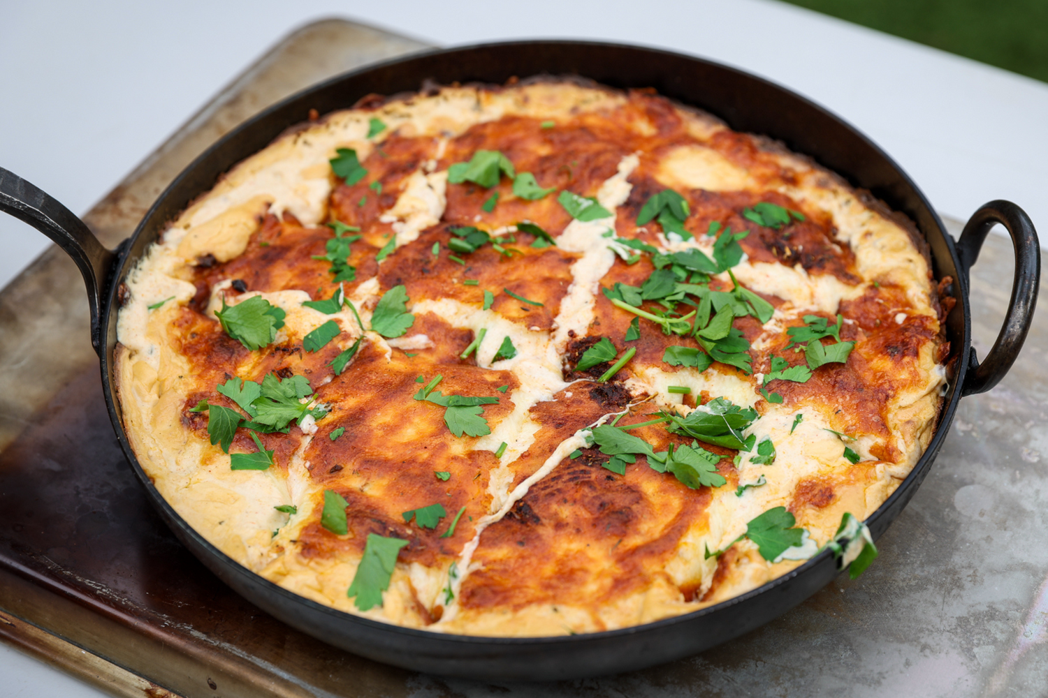 Baked Crab Dip - Pier 424 Seafood Market - Charlie Oven