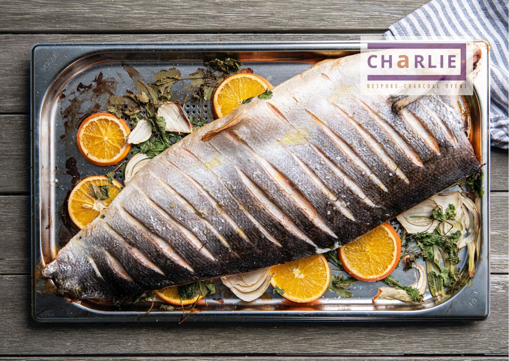 BBQ Side of Salmon - Charlie Oven