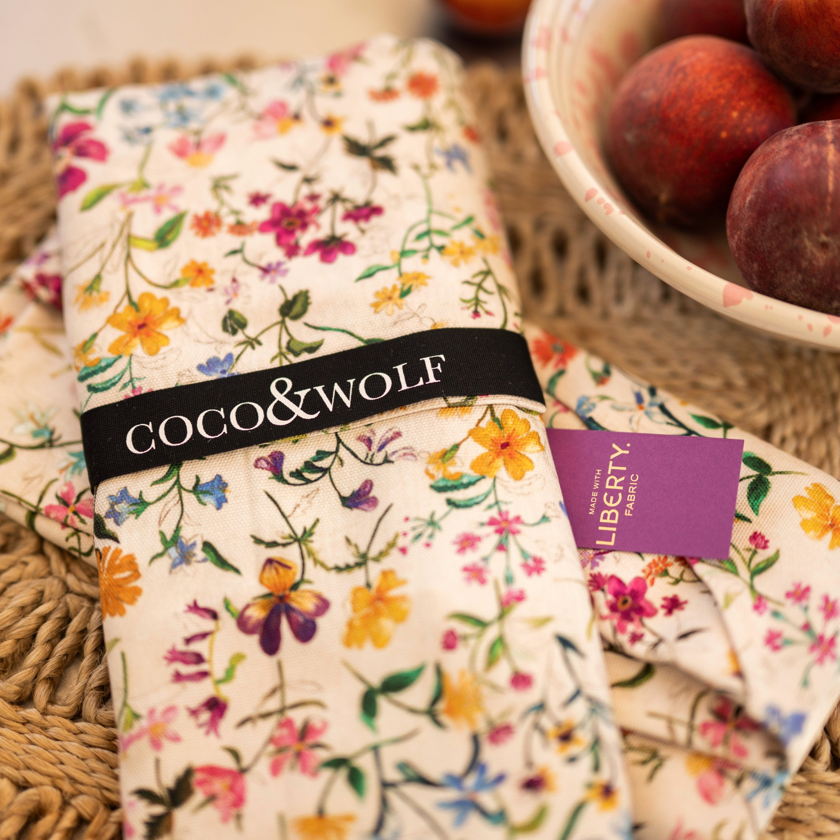 Charlie x Coco & Wolf Liberty Print Apron