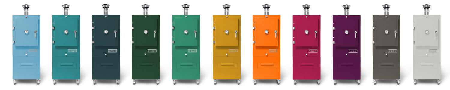 A range of Charlie Oven BBQs