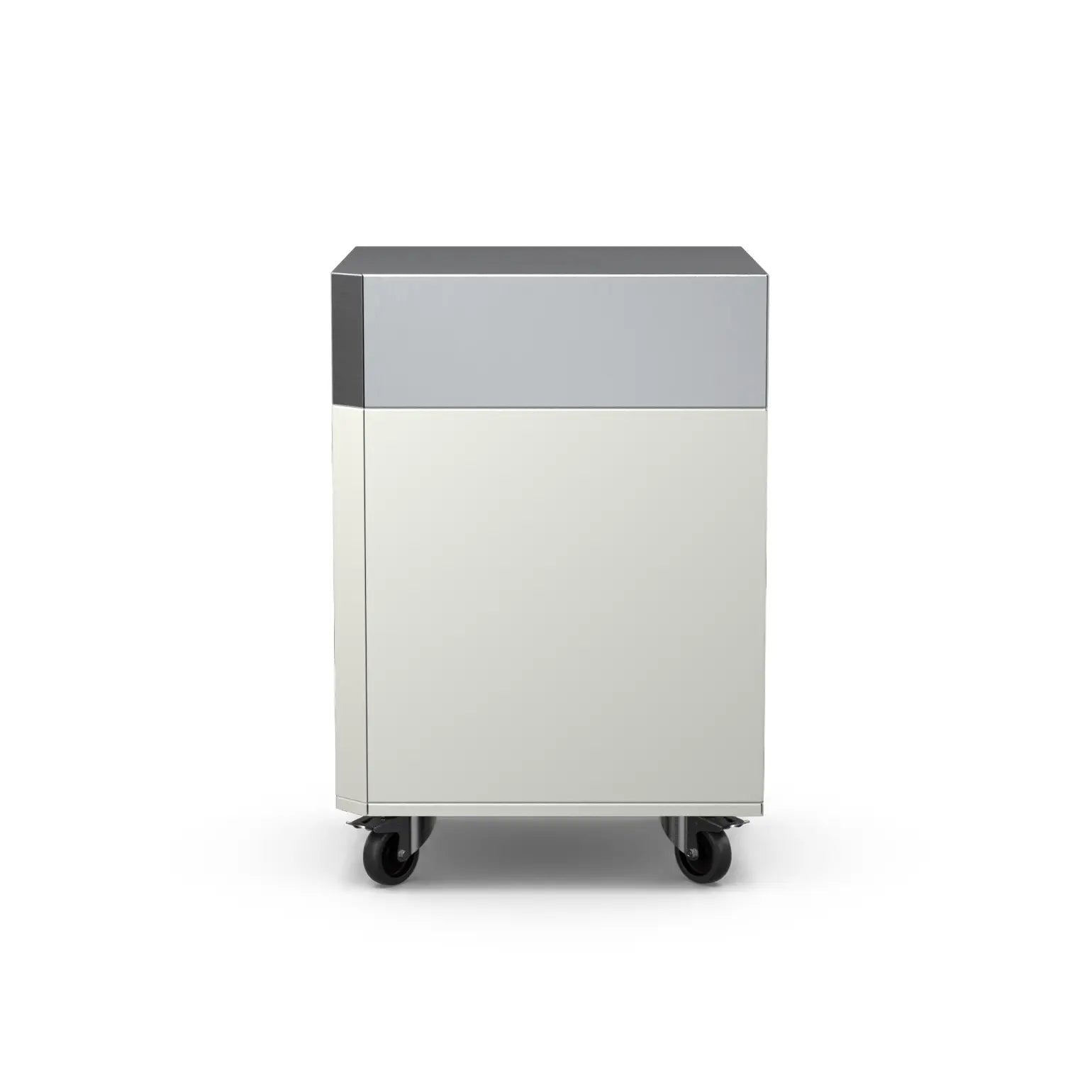 Corner Cabinet in truffle brown, front view