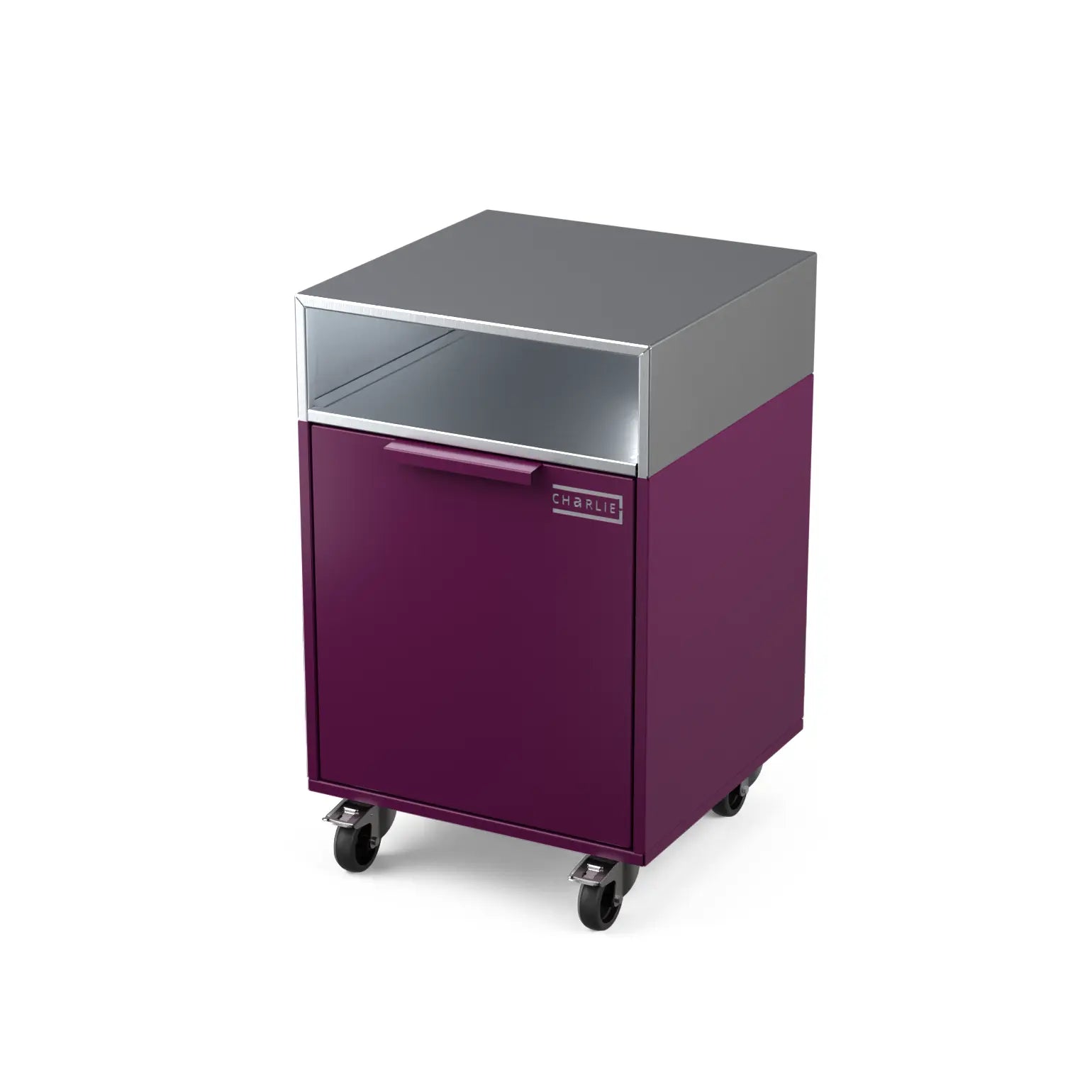 Double Drawer cabinet, angled view
