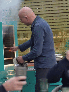 Grilling Steak in the Charlie Oven BBQ