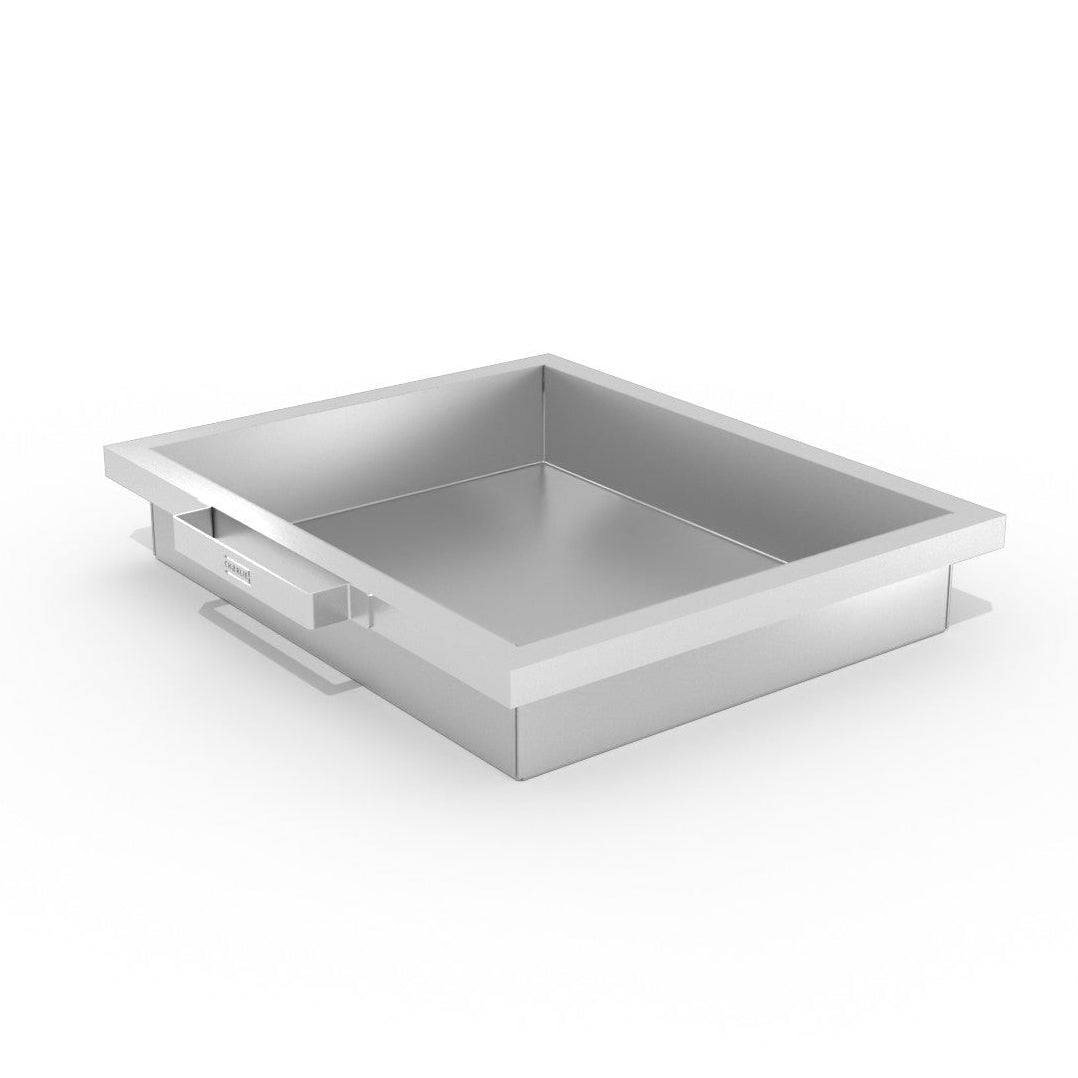 Stainless steel deep roasting tray rack for the Charlie Oven