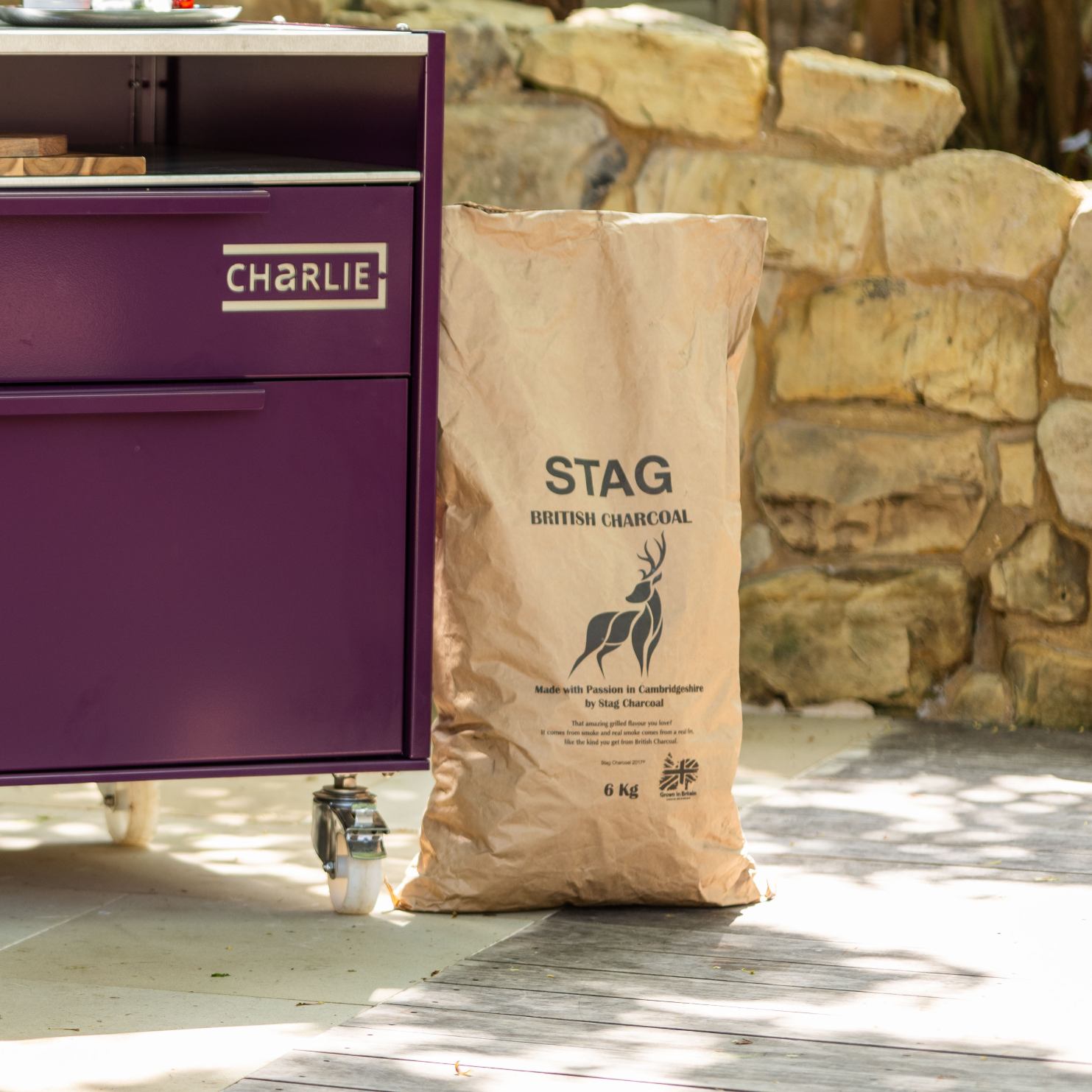 “Bag of Hornbeam lump charcoal from Stag Charcoal, 6kg”
“Three-bag bundle of Hornbeam charcoal, 18kg total”
“British Hornbeam charcoal for pizza and outdoor cooking”
“Hornbeam charcoal in Charlie Island Cabinet drawer”