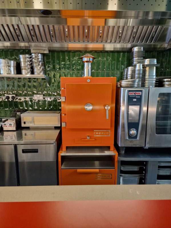 Cheeky Charlie Oven in a professional kitchen
