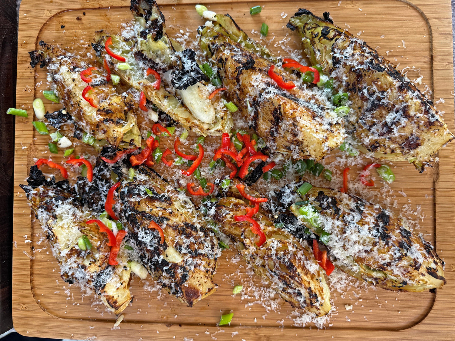 GRILLED ANCHO MISO CABBAGE