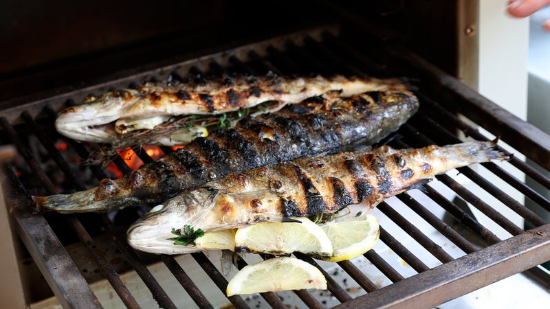 Whole Grilled Sea Bass