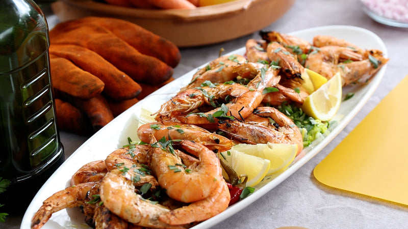 Charcoal Grilled Prawn Cocktail