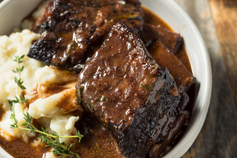 Irish Beef Short Ribs with Guinness Glaze