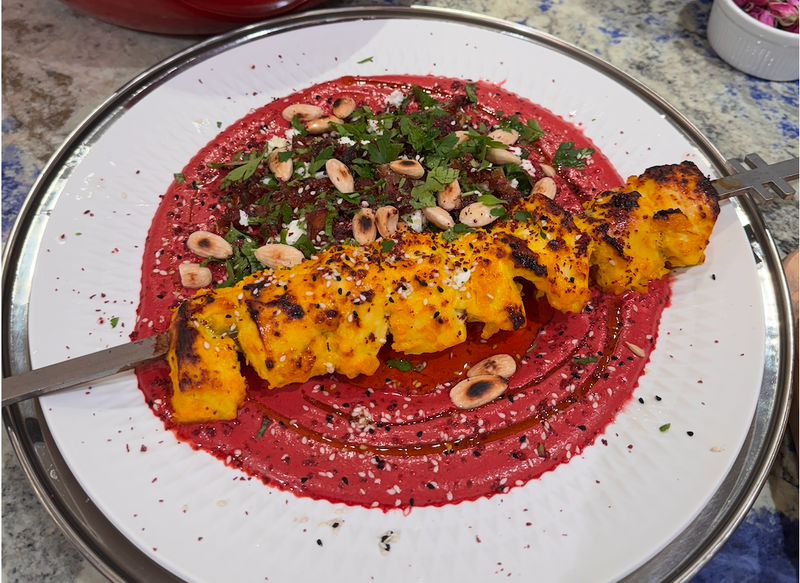 Persian BBQ Chicken Skewers - Joojeh Kebab