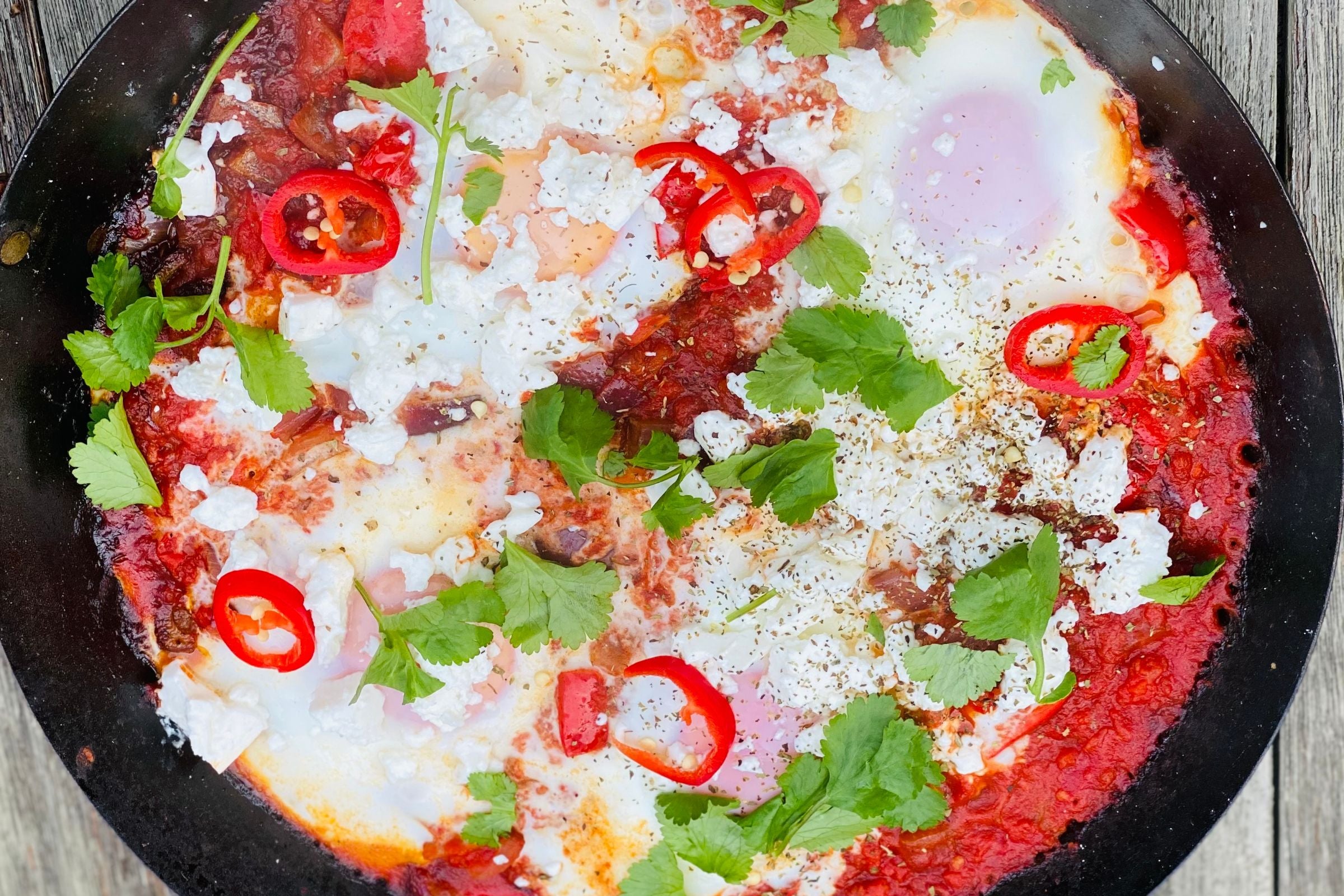 Shakshuka Eggs - Charlie Oven