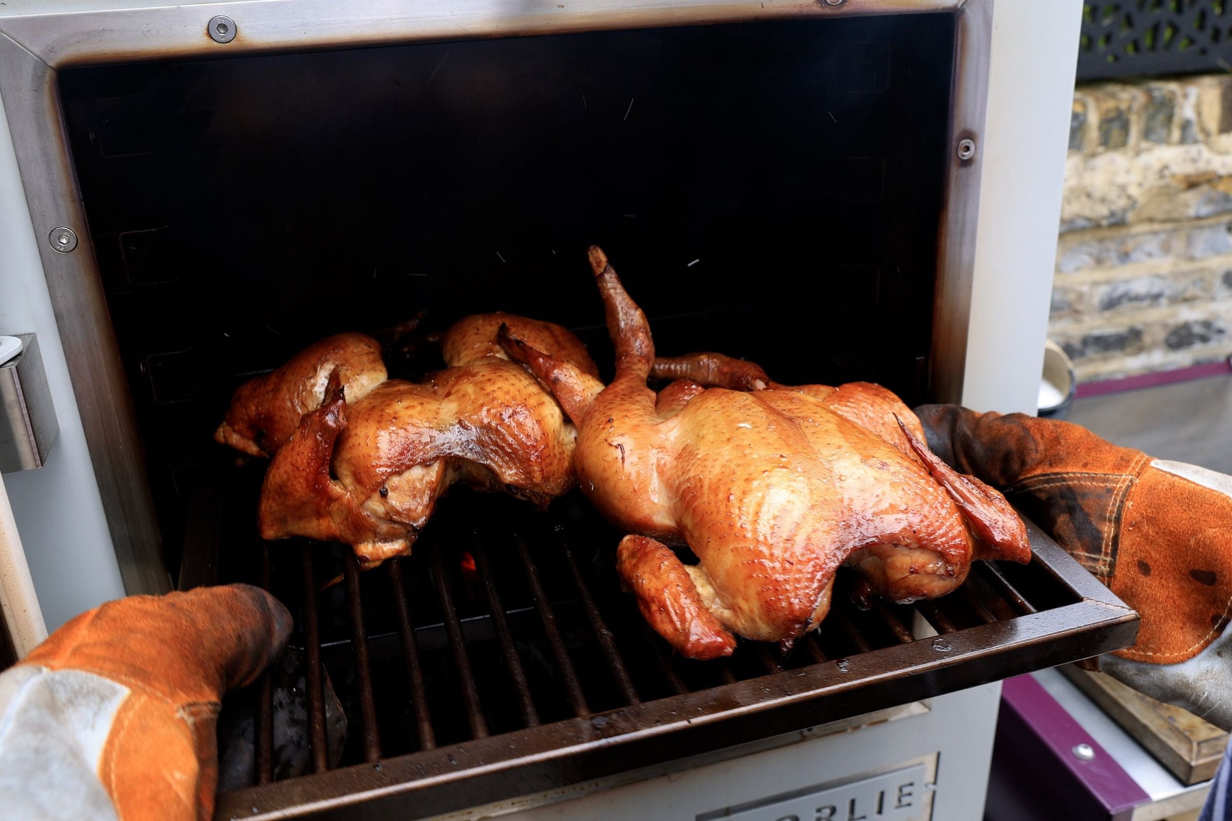 Hot Smoked Chicken - Charlie Oven