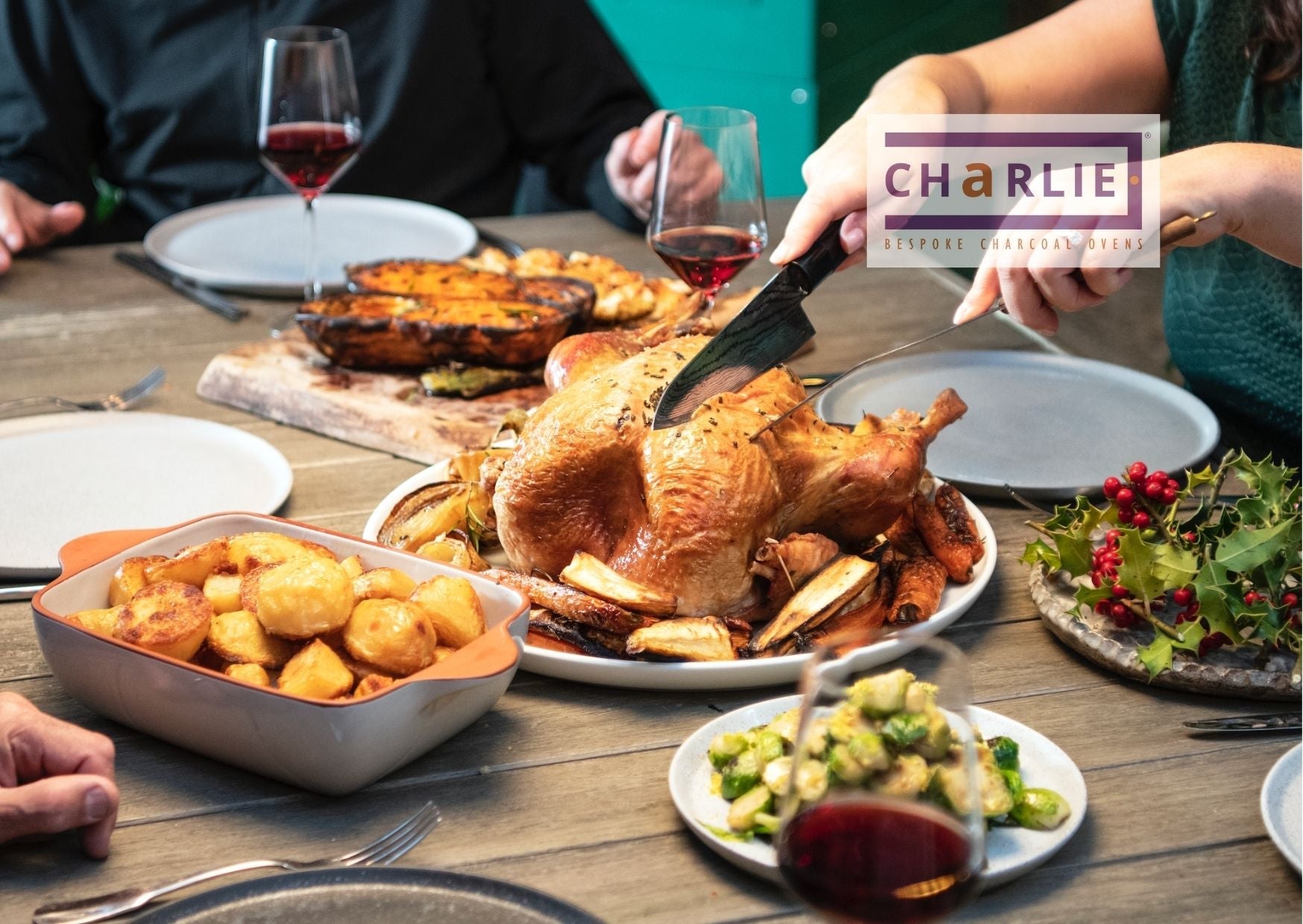 BBQ Christmas Turkey - Charlie Oven
