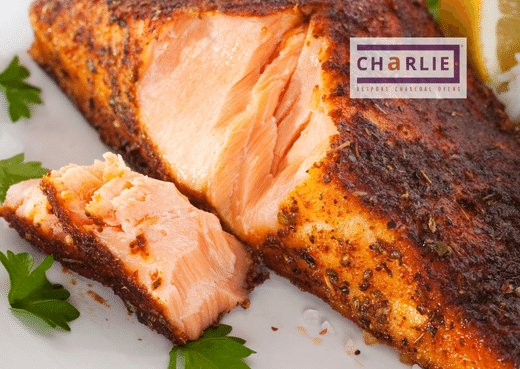 Blackened Cajun Salmon - Charlie Oven