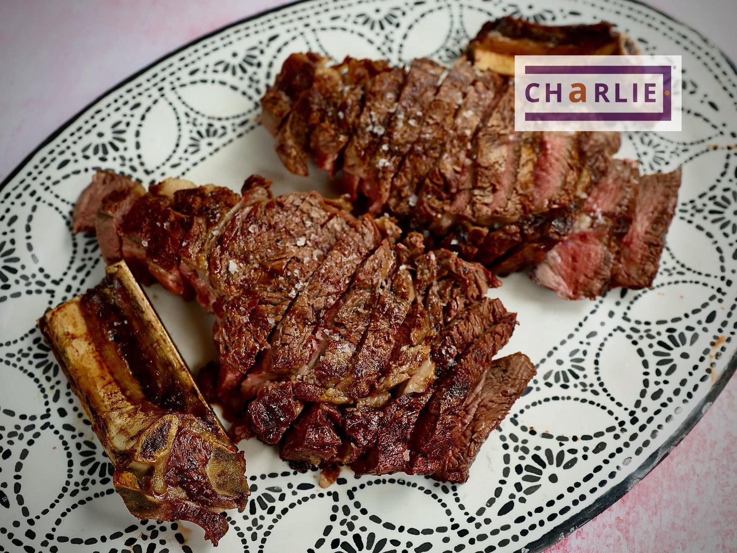 Chargrilled Ribeye Steak  with Salsa Roja by Chef Andrew Clarke - Charlie Oven