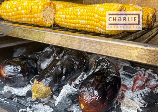 Charred Sweetcorn Salsa - Charlie Oven