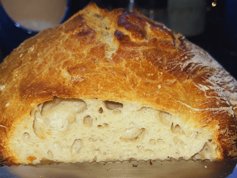 No Knead Fire Bread by Shaun & Dawn Hayward