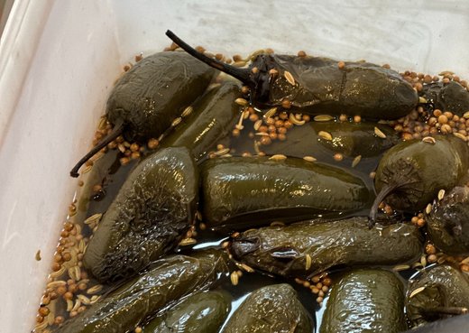 Pickled and Smoked Jalapeños