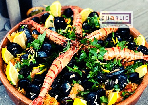 Seafood Paella - Charlie Oven