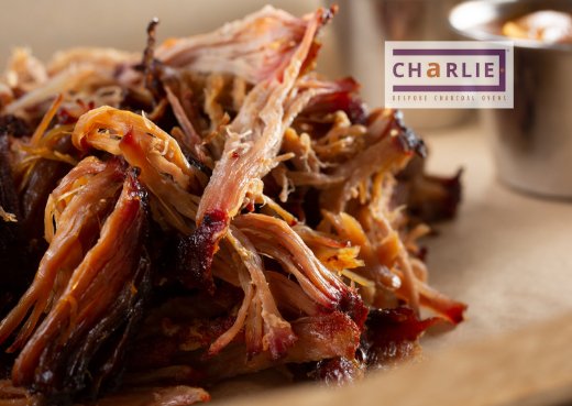 Smoked BBQ Pork South Carolina Style by Chef Mark O'Brien - Charlie Oven