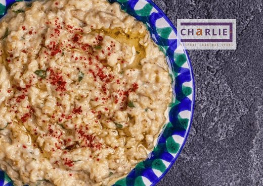 Smoky Aubergine Dip - Charlie Oven