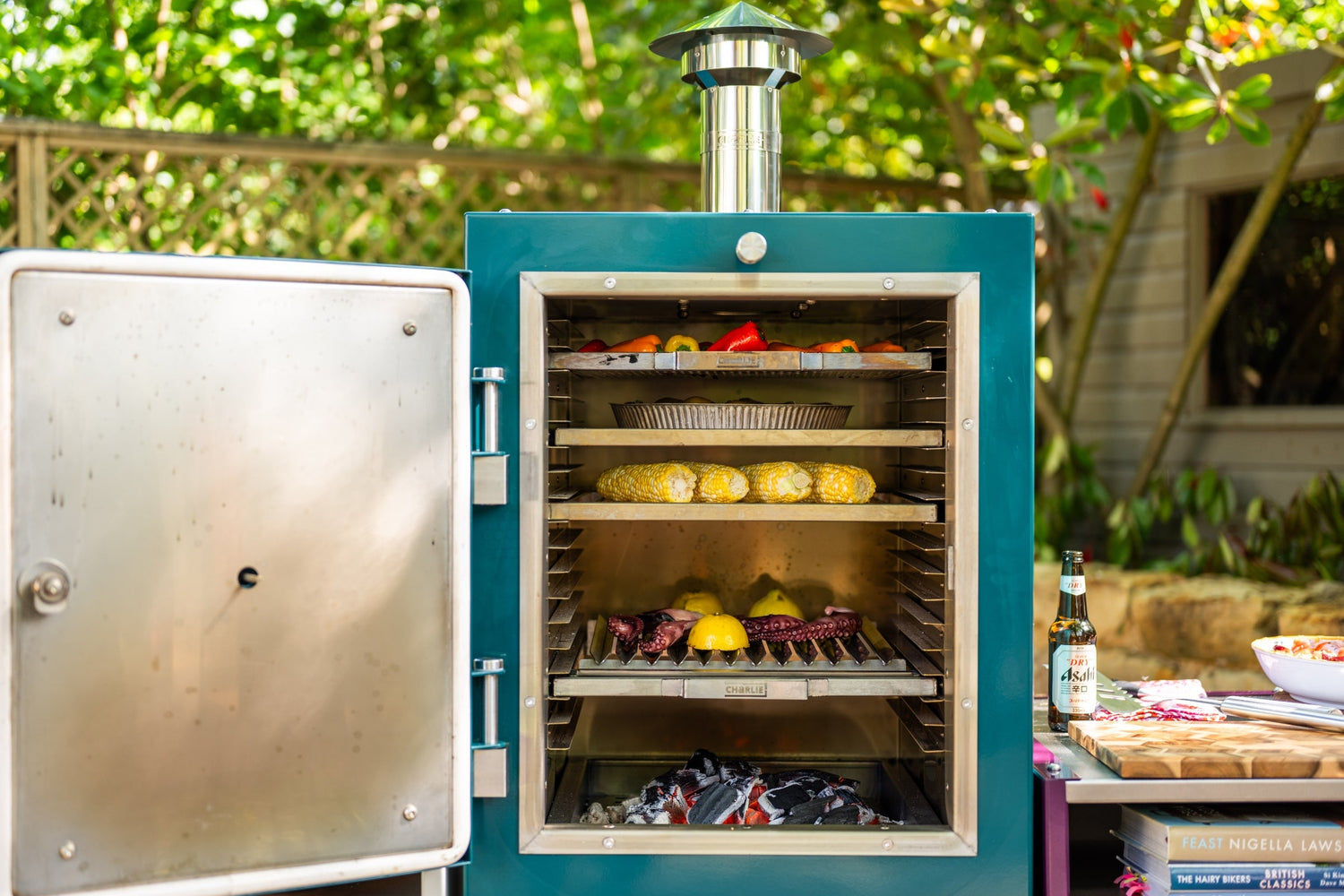Accessories for the charlie oven so you can cook on multiple levels at once