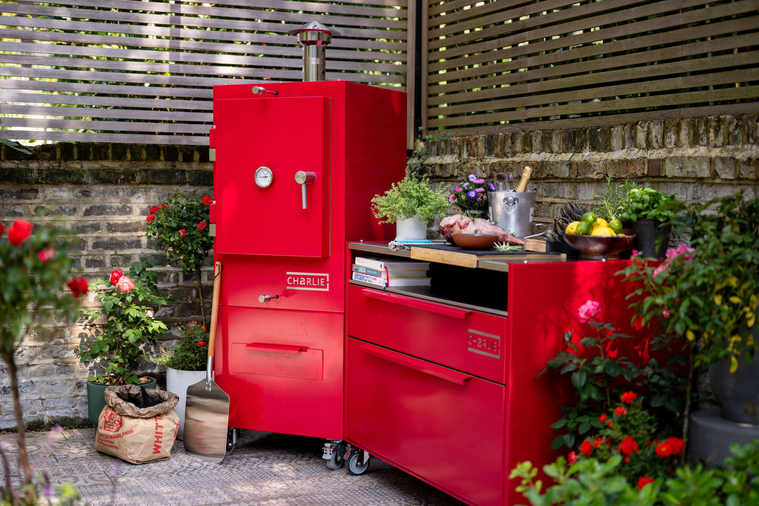 Outdoor Kitchen Cabinets - Charlie Oven