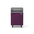 Base Cupboard Cabinet in Beetroot, a deep purple, front view 