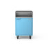 Base Cupboard Cabinet in Blue Marlin, a pastel blue, front view 