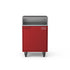 Base Cupboard Cabinet in Dark Cherry red, front view 