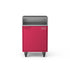 Base Cupboard Cabinet in Rhubarb pink, straight-on view 
