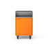Base Cupboard Cabinet in Saffron orange, straight-on front view 