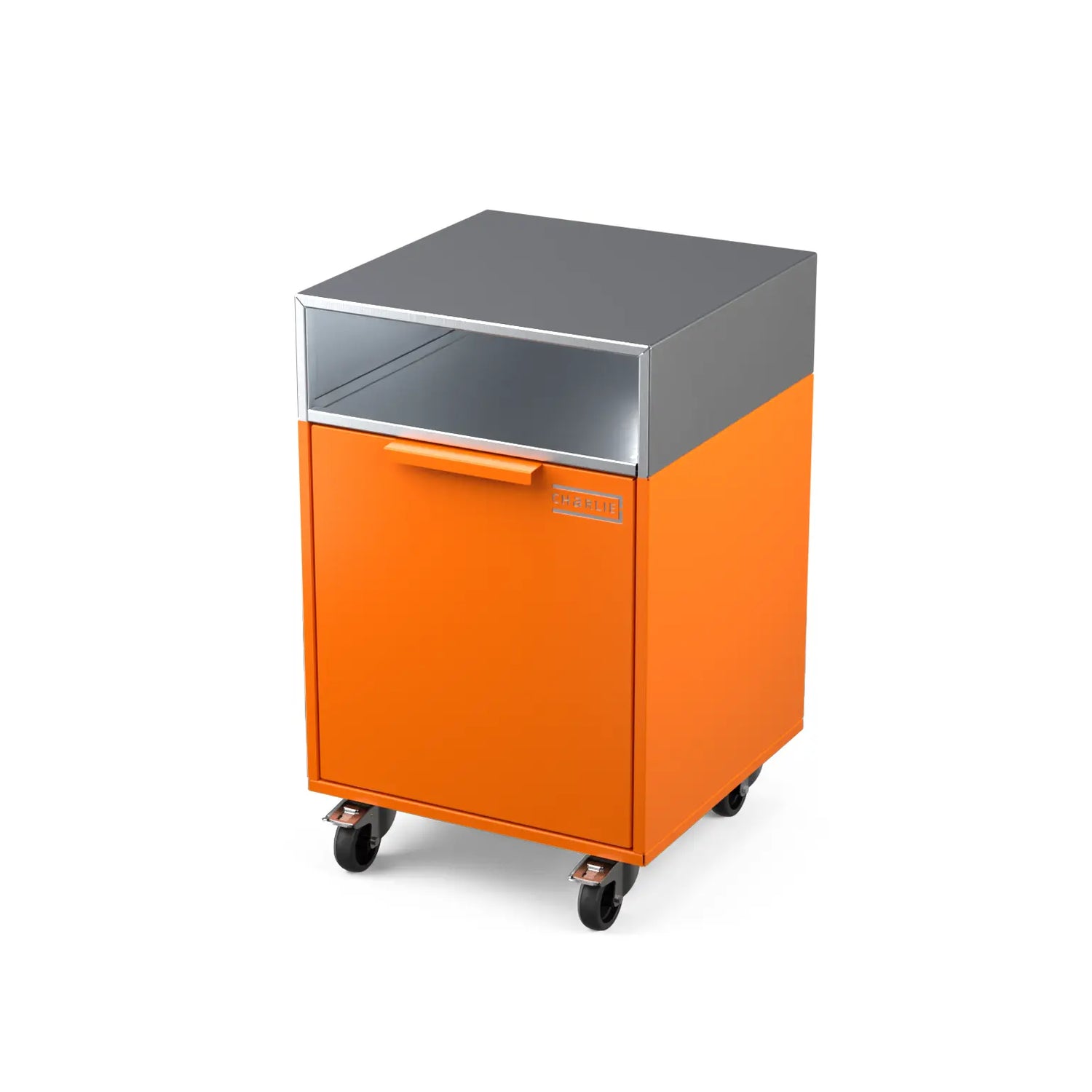 Double Drawer cabinet, angled view