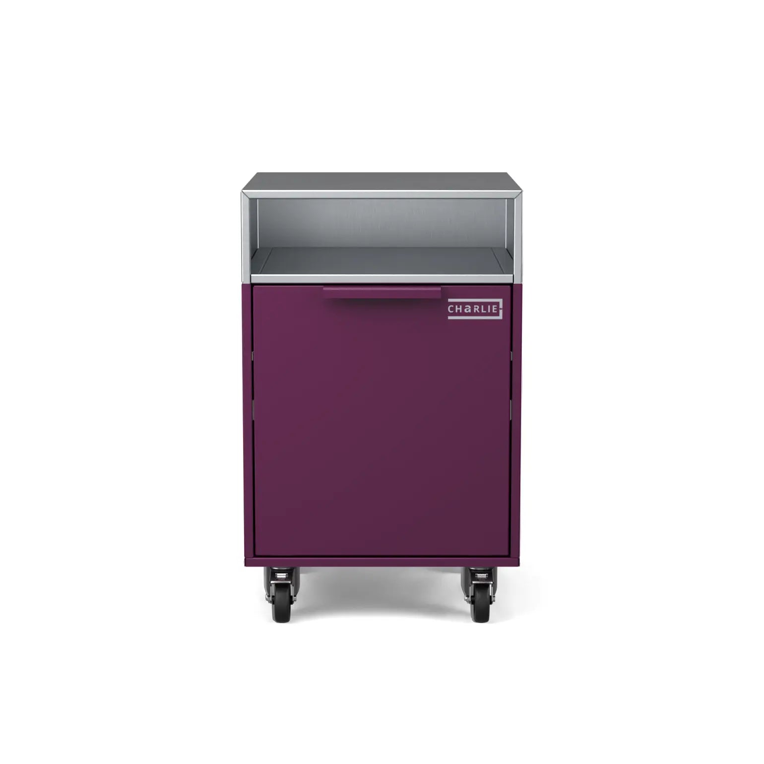 Double Drawer cabinet, straight-on view