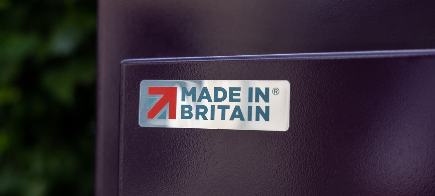 Made in Britain and Designed in Britain.  Built to last.