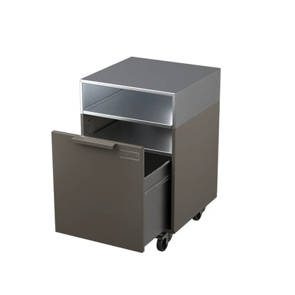 Single Shelf cabinet, door open showing storage
