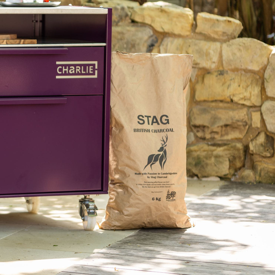 “Bag of Hornbeam lump charcoal from Stag Charcoal, 6kg”

“Three-bag bundle of Hornbeam charcoal, 18kg total”

“British Hornbeam charcoal for pizza and outdoor cooking”

“Hornbeam charcoal in Charlie Island Cabinet drawer”
