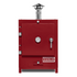 Cheeky Charlie Tabletop Oven in Dark Cherry red, front view 