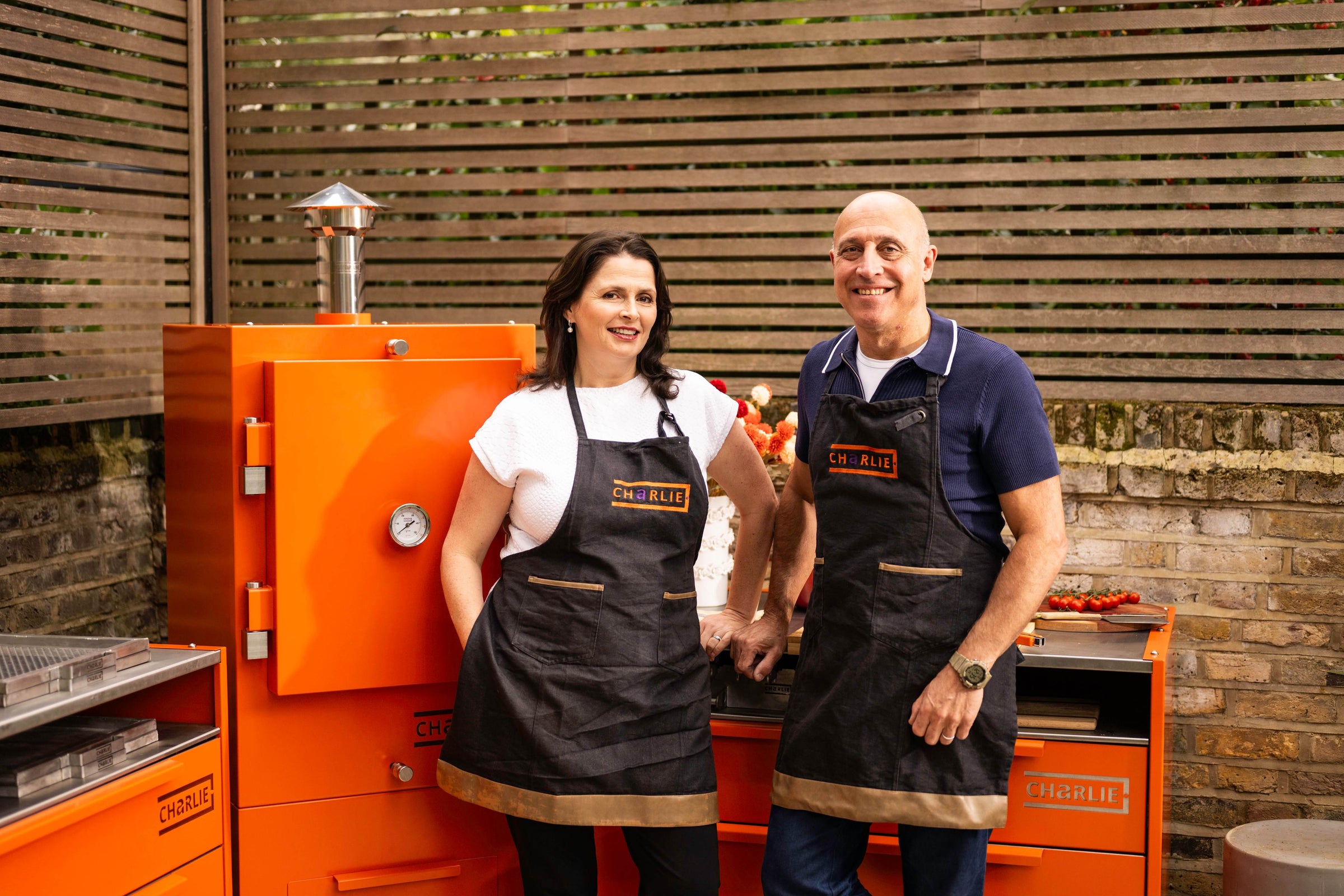 Tara and Neil Quick, co-founders of Charlie Oven