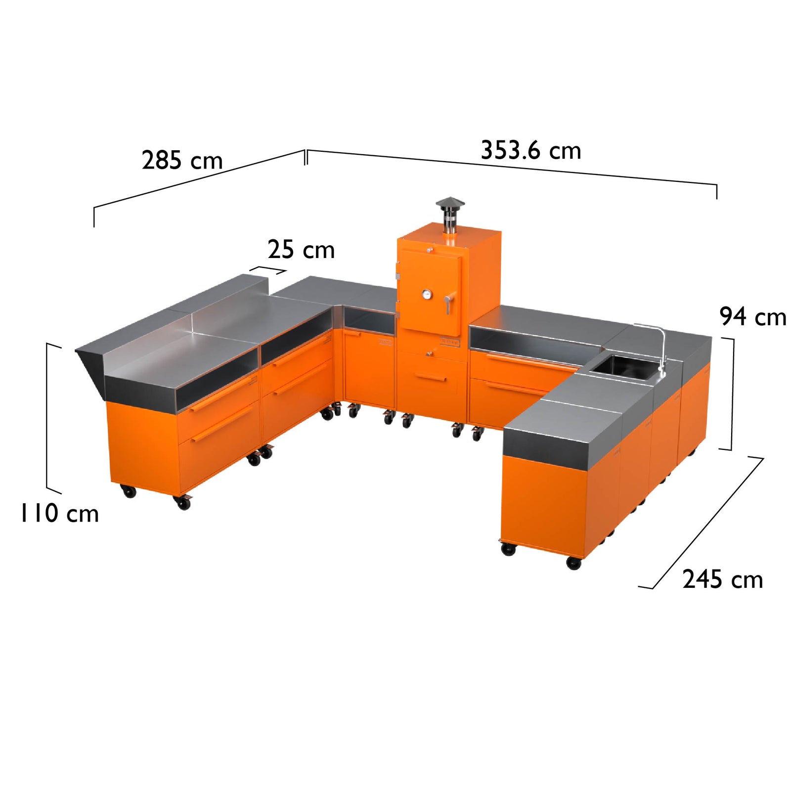 U-Shape Kitchen U4