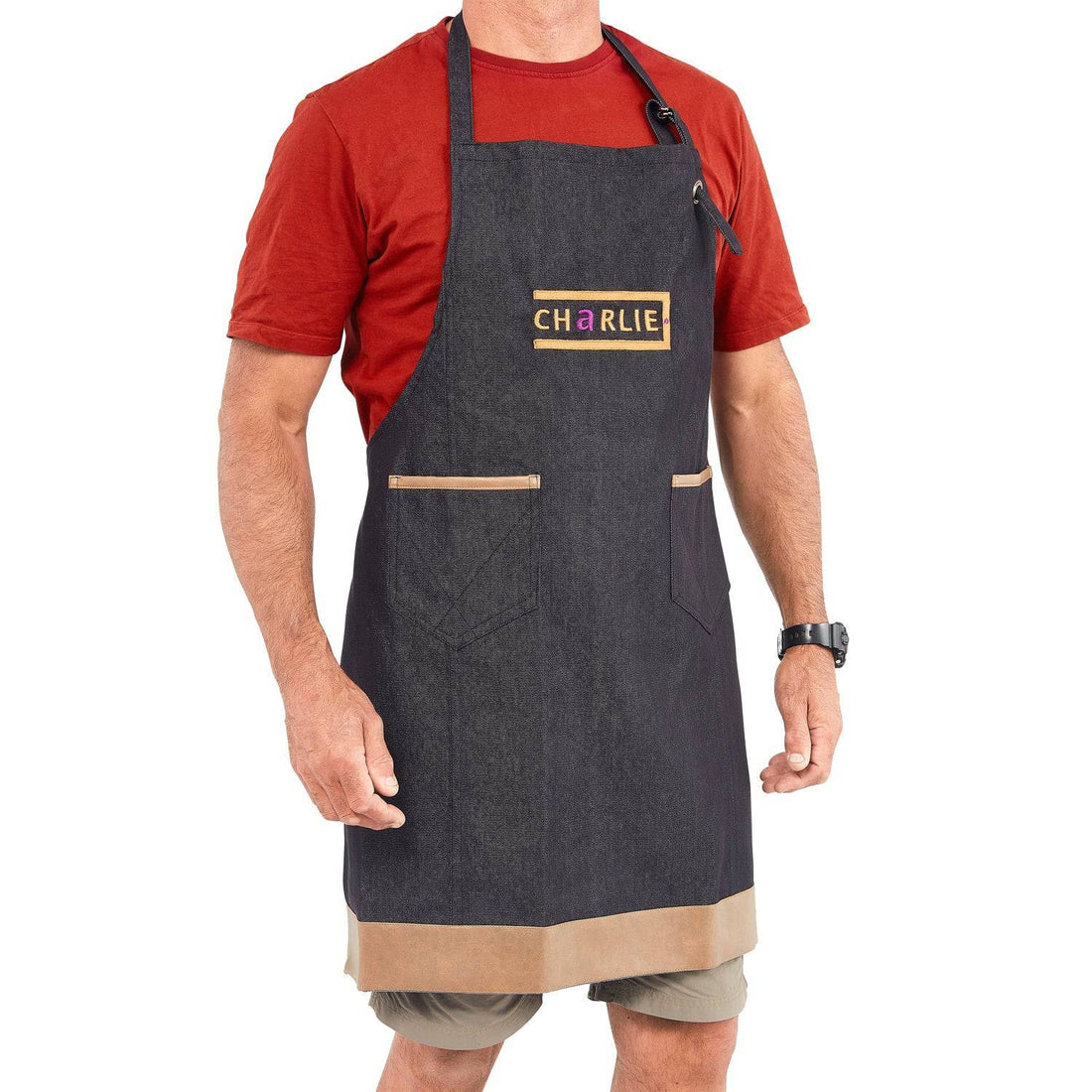 Charlie Denim Apron - Charlie Oven