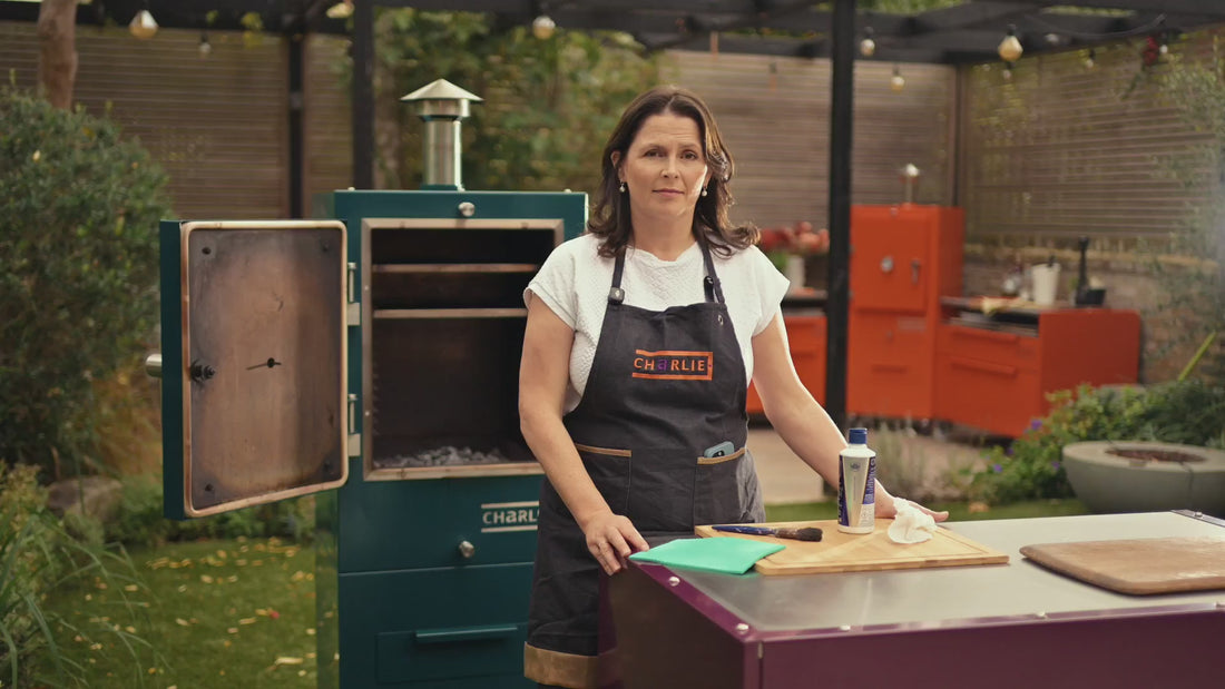 How to clean and look after a Charlie Oven, including cleaning the chimney spark arrestor
