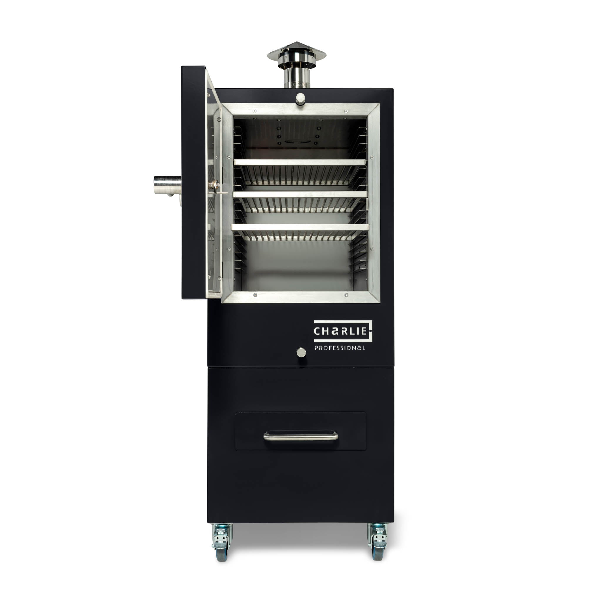Professional Charlie Charcoal Oven - Black Peppercorn - Charlie Oven