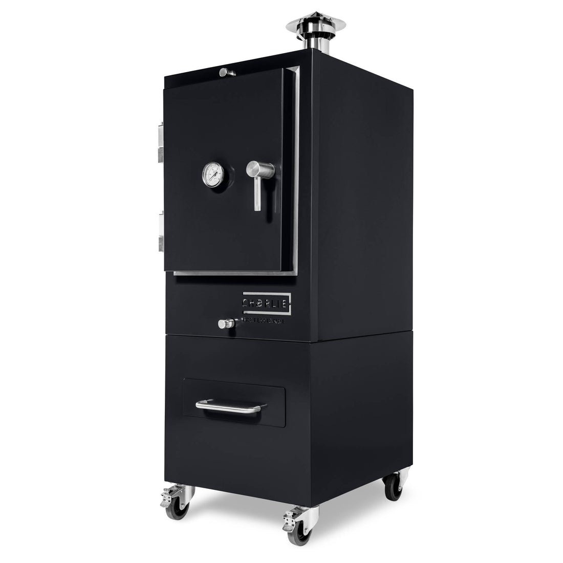 Professional Charlie Charcoal Oven - Black Peppercorn - Charlie Oven