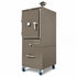 Professional Charlie Charcoal Oven in Nutmeg, three-quarter view, door closed