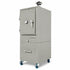 Professional Charlie Charcoal Oven in Truffle, three-quarter view, door closed