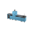 Straight Kitchen S5 outdoor oven in Blue Marlin, a light blue, three-quarter angle view 