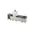 Straight Kitchen S5 outdoor oven in Truffle, a pale grey, three-quarter angle view 