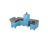 U-Shape Kitchen U1 in Blue Marlin, a light blue, angled view of the modular design 